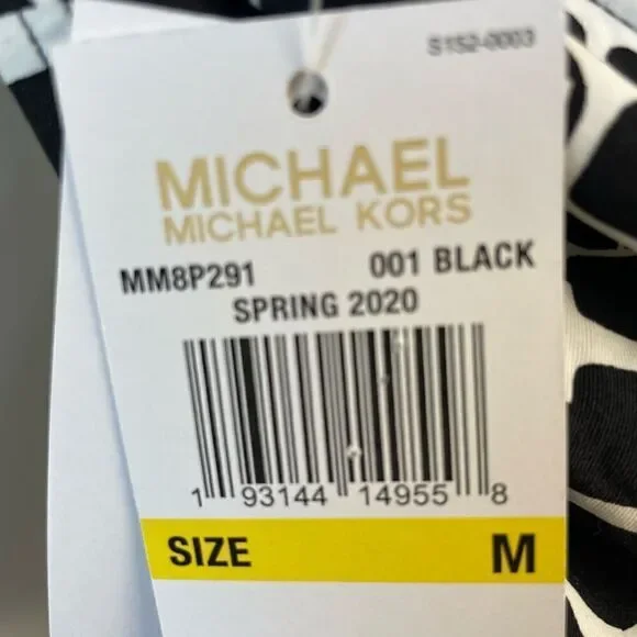 NWT MICHAEL Michael Kors Bikini and Bottoms Size M - Picture 7 of 7